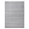 Alfombra Sketch - F561 Gris/blanco - Zigzag 180x270 Cm