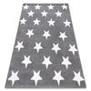 Alfombra Sketch - Fa68 Gris/crema - Estrellitas Estrellas 180x270 Cm