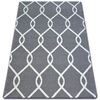 Alfombra Sketch - F934 Gris/creme Trellis 200x290 Cm