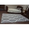 Alfombra Sketch - F934 Gris/creme Trellis 200x290 Cm