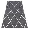 Alfombra Sketch - F728 Gris/crema Trellis - Rombos 280x370 Cm