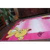 Alfombra Infantil Happy C210 Osito Rosa 240x330 Cm