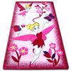 Alfombra Infantil Happy C224 Hada Rosa 240x330 Cm