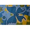 Alfombra Kids Mariposa Azul C429 120x170 Cm