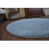 Alfombra Círculo Shaggy Micro Gris Circulo 100 Cm