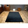 Alfombra Shaggy Verona Negro 160x220 Cm