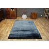 Alfombra Shaggy Verona Negro/plateado 80x150 Cm