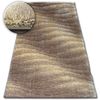 Alfombra Shaggy Space 3d B222 Marrón Claro 80x150 Cm