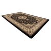 Alfombra Royal Agy Modelo 0521 Negro 100x200 Cm