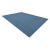 Alfombra De Cuerda Sisal Flat 48663/330 Liso Azul 120x170 Cm