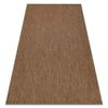 Alfombra De Cuerda Sisal Flat 48663/870 Liso Marrón 120x170 Cm