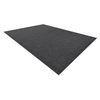 Alfombra De Cuerda Sisal Flat 48663/090 Liso Negro 140x200 Cm