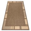 Alfombra De Cuerda Sisal Floorlux 20195 Color Café/color Maíz 140x200 Cm