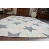 Alfombra Scandi 18209/063 - Estrellas 140x200 Cm