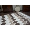 Alfombra Acrílica Yazz 3766 Enrejado Trébol Marroquí Beige Oscuro/m 133x190 Cm