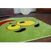 Alfombra Paint Pentágono - 1553 Verde Circulo 120 Cm