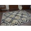 Alfombra Drop Jasmine 031 Gris Claro/azul Oscuro 133x190 Cm