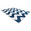 Alfombra Sketch - Fa66 Azul/blanco - Zigzag 180x270 Cm