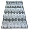 Alfombra Acrílica Yazz 3766 Enrejado Trébol Marroquí Gris 133x190 Cm