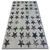 Alfombra Lisboa 27219/975 Estrellas Estrellitas Marrón 120x170 Cm