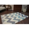 Alfombra Scandi 18248/371 - Zigzag 80x150 Cm