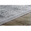 Alfombra Acrílica Valencia 2328 Ornament Gris Oscuro/marfil 80x150 Cm