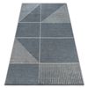 Alfombra Soft 8043 Moderno Etno Gris 120x170 Cm