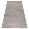 Alfombra De Cuerda Sisal Floorlux 20389 Plateado/negro Melanż 240x330 Cm