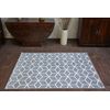 Alfombra Bcf Base Cube 3956 Cuadrados Gris 185x270 Cm