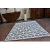 Alfombra Bcf Base Cube 3956 Cuadrados Gris 185x270 Cm