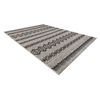 Alfombra De Cuerda Sisal Floorlux 20510 Plateado/negro 120x170 Cm