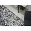 Alfombra Sense Micro 81260 Vintage Blanco/antracita 120x170 Cm