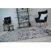 Alfombra Sense Micro 81260 Vintage Blanco/antracita 120x170 Cm