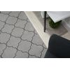 Alfombra Sense Micro 81220 Enrejado Trébol Marroquí Plateado/antraci 200x290 Cm