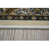 Alfombra De Jacquard Windsor 22933 Recuadro Flores Marfil 60x100 Cm