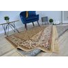 Alfombra De Jacquard Windsor 22925 Bereber Flores Beige 60x100 Cm