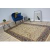 Alfombra De Jacquard Windsor 12806 Franjas Marfil 60x100 Cm