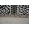 Alfombra De Cuerda Sisal Loft 21118 Boho Marfil/plateado/gris 80x150 Cm