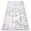 Alfombra Acrílica Dizayn 123 Gris Claro / Verde 80x150 Cm