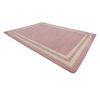 Alfombra Hampton Cuadro Rosa 160x220 Cm