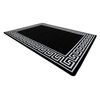 Alfombra Hampton Grecos Negro 200x290 Cm