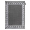 Alfombra Hampton Grecos Gris 200x290 Cm