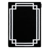 Alfombra Hampton Lux Negro 200x290 Cm