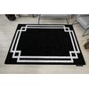 Alfombra Hampton Lux Negro 200x290 Cm