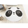 Alfombra Petit Panda Círculo Blanco Circulo 140 Cm