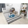 Alfombra Petit Bulldog Perro Gris 140x190 Cm