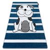 Alfombra Petit Puppy Perrito Cachorro Azul 140x190 Cm
