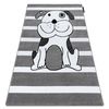 Alfombra Petit Puppy Perrito Cachorro Gris 140x190 Cm