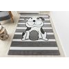 Alfombra Petit Puppy Perrito Cachorro Gris 140x190 Cm