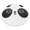 Alfombra Petit Panda Círculo Blanco Circulo 160 Cm